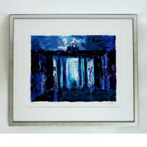 Armin Mueller-Stahl eingerahmt Fachwerkstatt Galerie Lamers